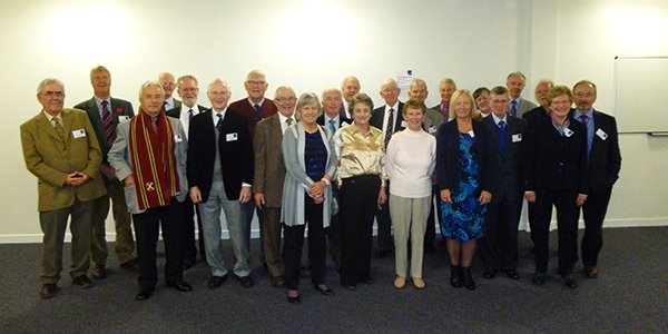 Participants at the 50th anniversary reunion of 1964 graduates of the Royal College, University of Strathclyde