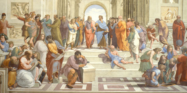 Raphael's The School of Athens painting