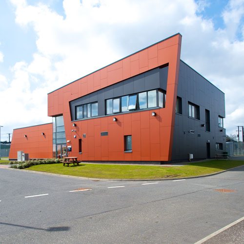 an external view of the power network distribution centre