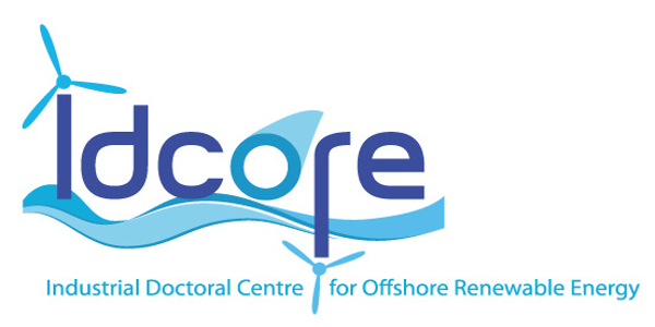 IDCORE Industrial Doctoral Centre for Offshore Renewable Energy logo