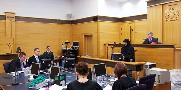 Court in session Court in session