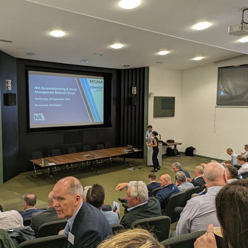 NIA Decommissioning and Waste Management event, September 2023