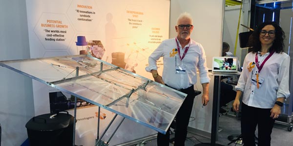 Stirling Howieson with Sunstore invention