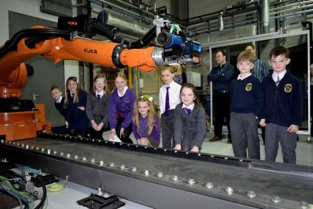 Children name the AFRC robots Children name the AFRC robots