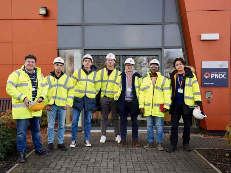 Electronic & Electrical Engineering students on an industry visit to the Power Networks Demonstration Centre Electronic & Electrical Engineering students on an industry visit to the Power Networks Demonstration Centre