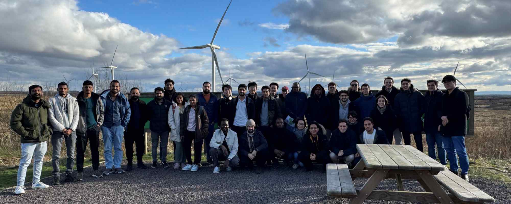 Electronic & Electrical Engineering students on an industry visit to Whitelee Wind Farm Electronic & Electrical Engineering students on an industry visit to Whitelee Wind Farm