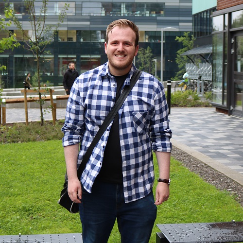 Callum Anderson BA History and Spanish student Callum Anderson BA History and Spanish student
