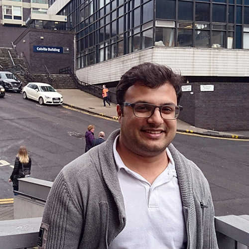 Abdullah Khan, Advanced Manufacturing, Technology & Systems (MSc) student Abdullah Khan, Advanced Manufacturing, Technology & Systems (MSc) student