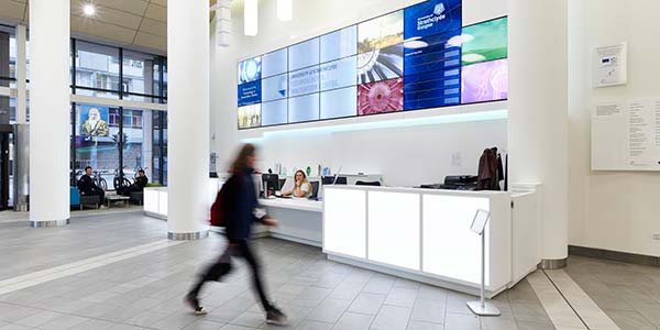 Entrance to the Technology & Innovation Centre. Entrance to the Technology & Innovation Centre.