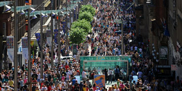 busy buchanan street - photo courtesy of GCMB