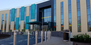 the new Victoria hospital in Glasgow