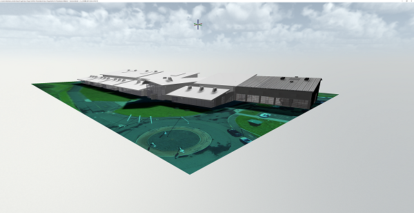 CGI image of the AFRC with FutureForge extension.