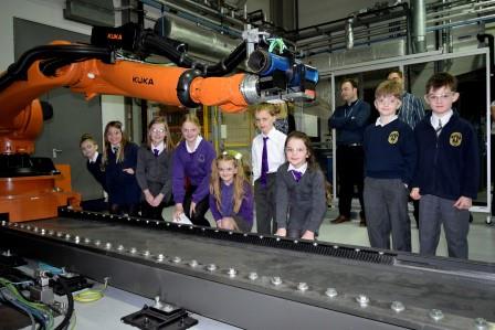 Children name the AFRC robots