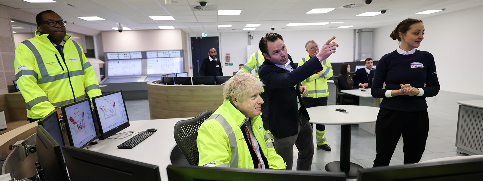 PM and BEIS Secretary of State visit to Hinkley Point