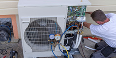 Heat pump installation