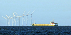 An offshore wind energy farm