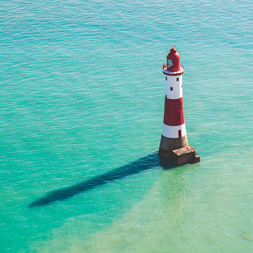 Lighthouse in south of England