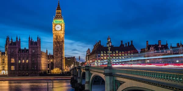 Big Ben at night