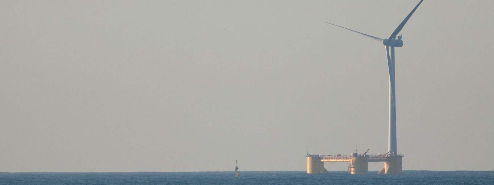 A floating wind turbine
