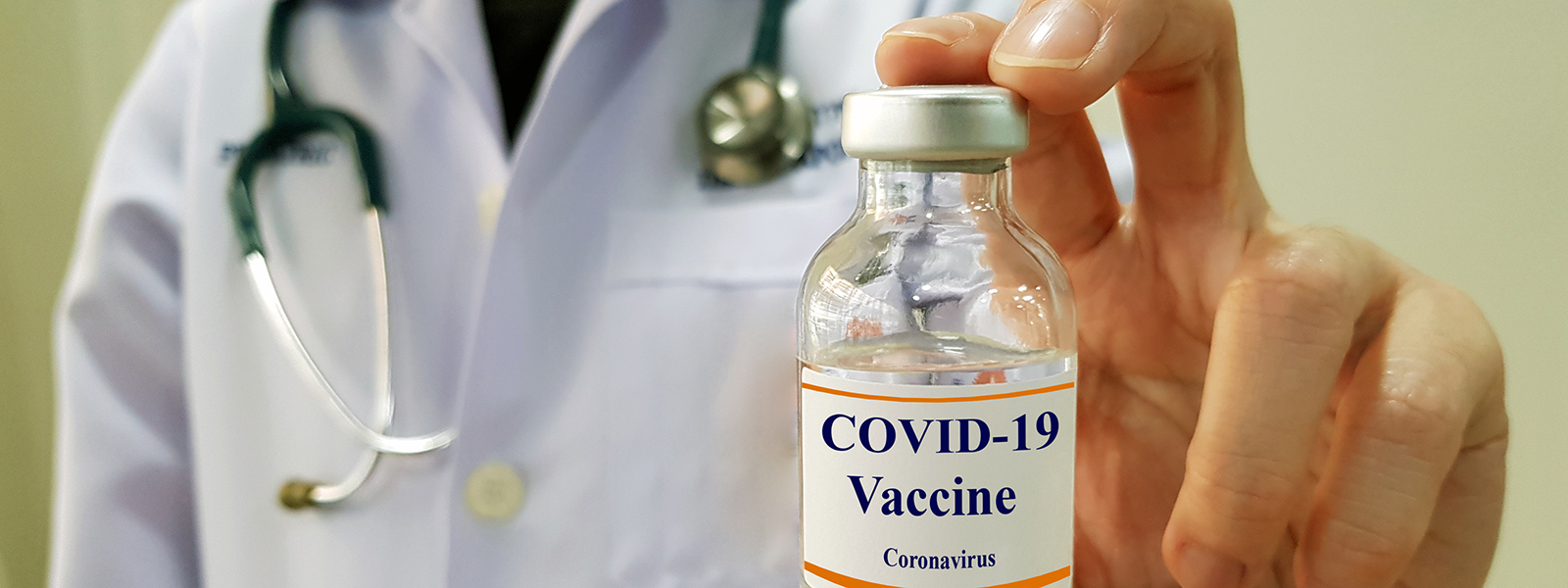  Coronavirus vaccine stock image