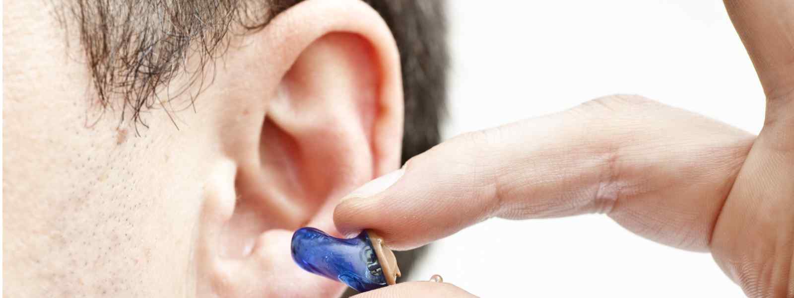 A hearing aid A hearing aid