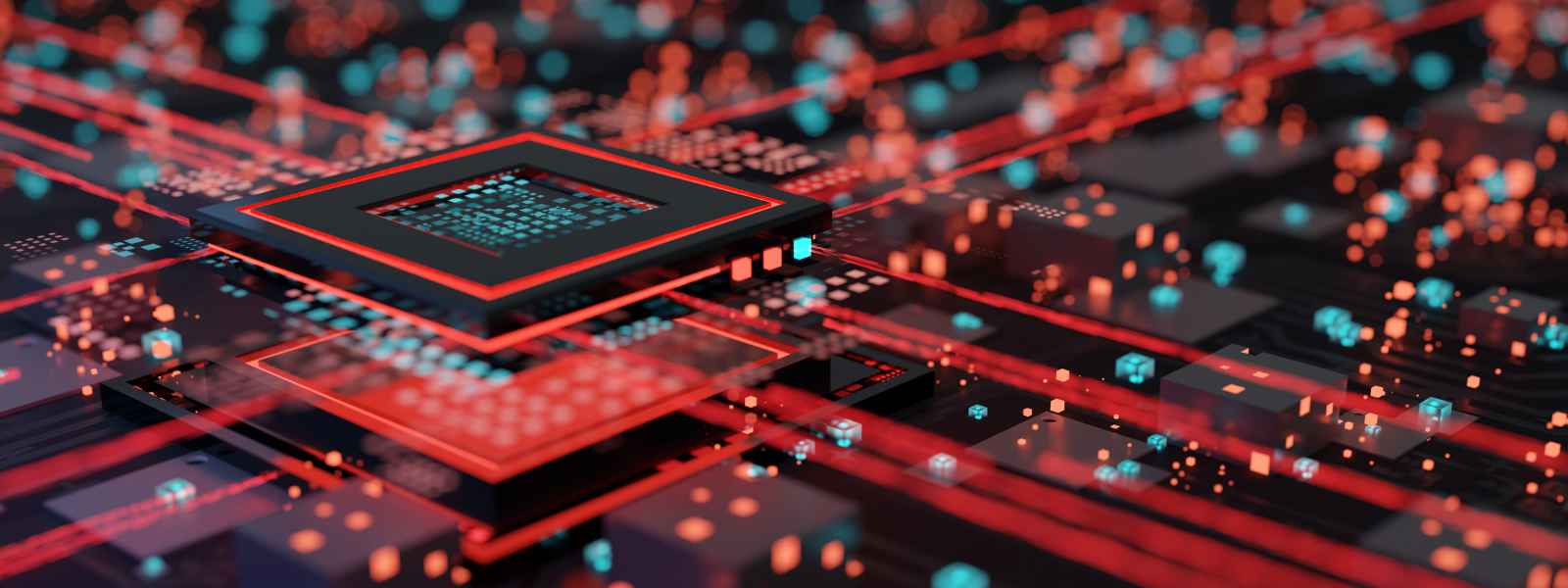 Microchips, AI, circuitboard Microchips, AI, circuitboard