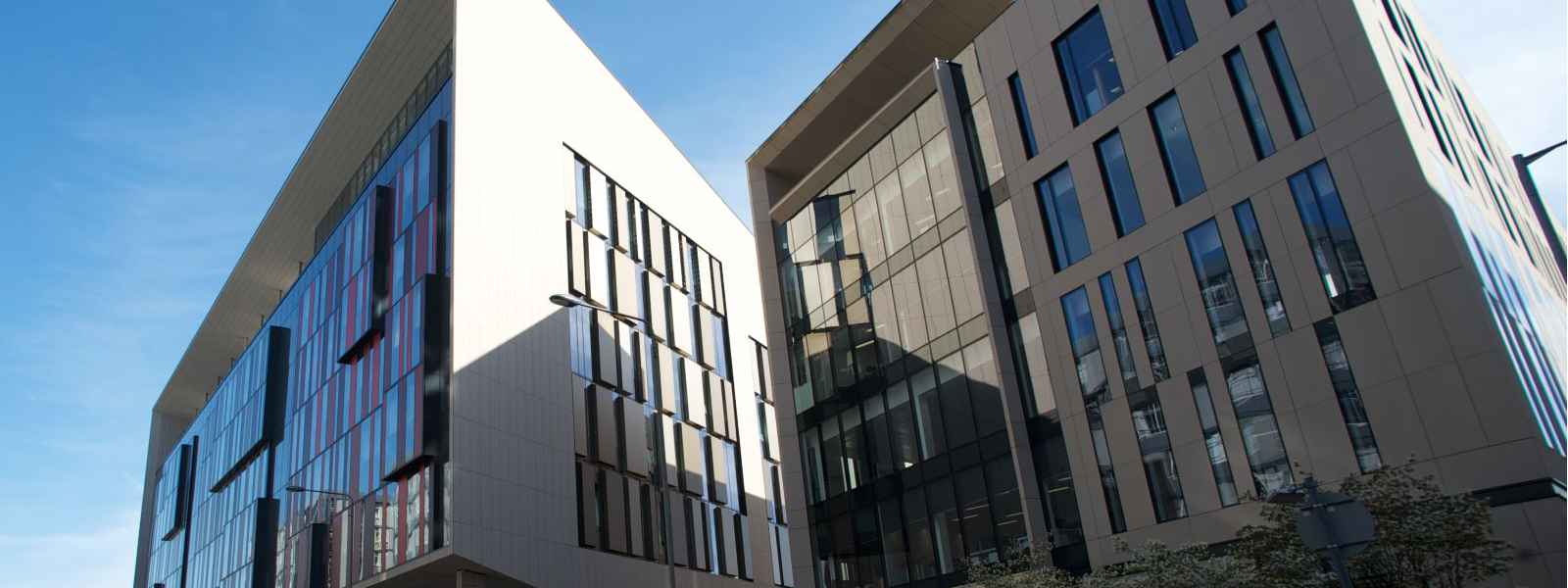 View of the TIC and Inovo buildings on the Strathclyde campus