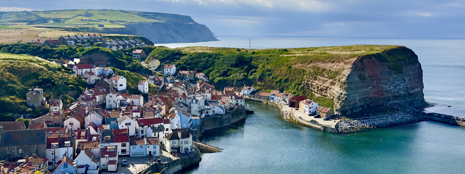 Coastal village in Yorkshire