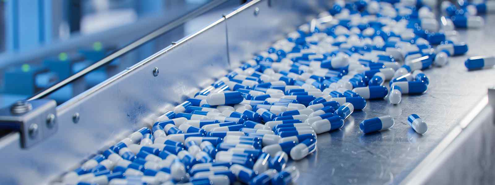 Medicines being manufactured
