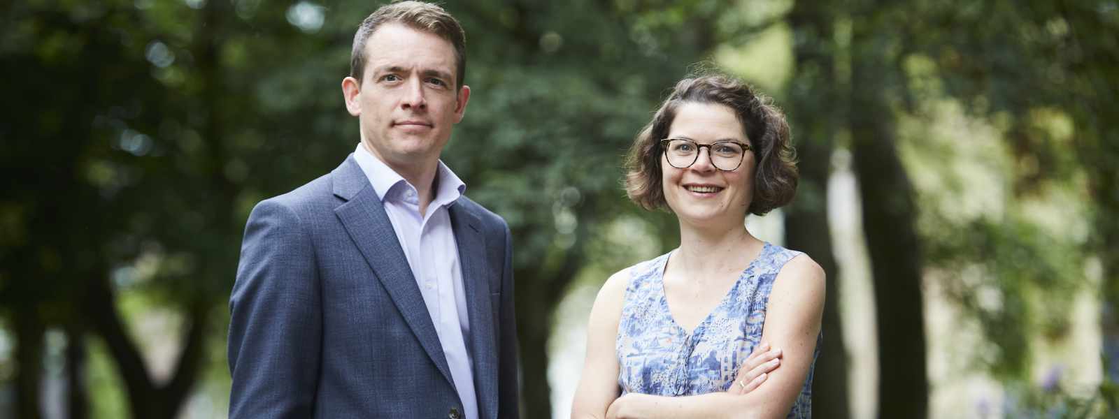 Professor Matt Hannon and Dr Jennifer Roberts