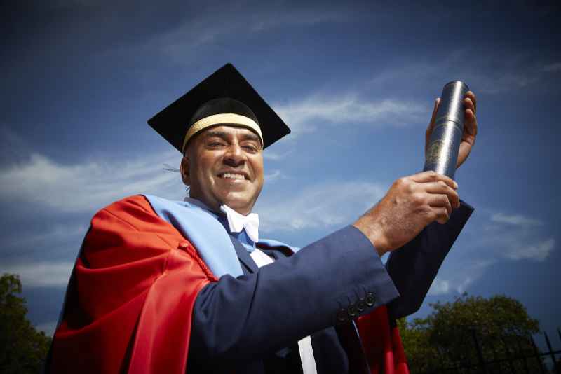Amar Latif at the Barony Hall
