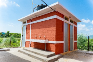 New toilet block for school