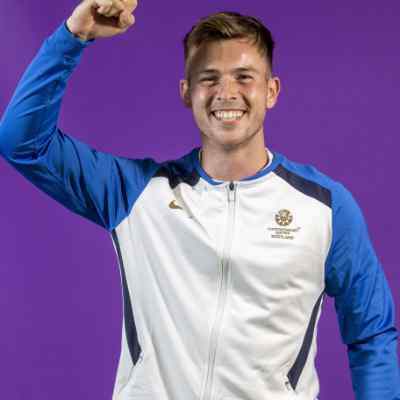 Badminton player Alex Dunn