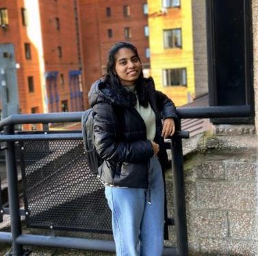 Student Aisha Ali who received a British Council STEM Scholarship