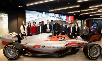 Formula 1 scholars event 