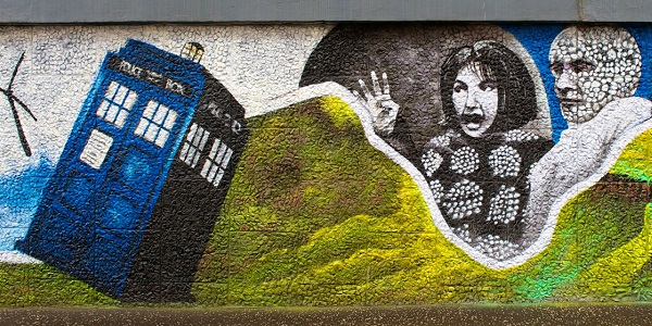 Strathclyde Wonderwall - Dr Who Tardis