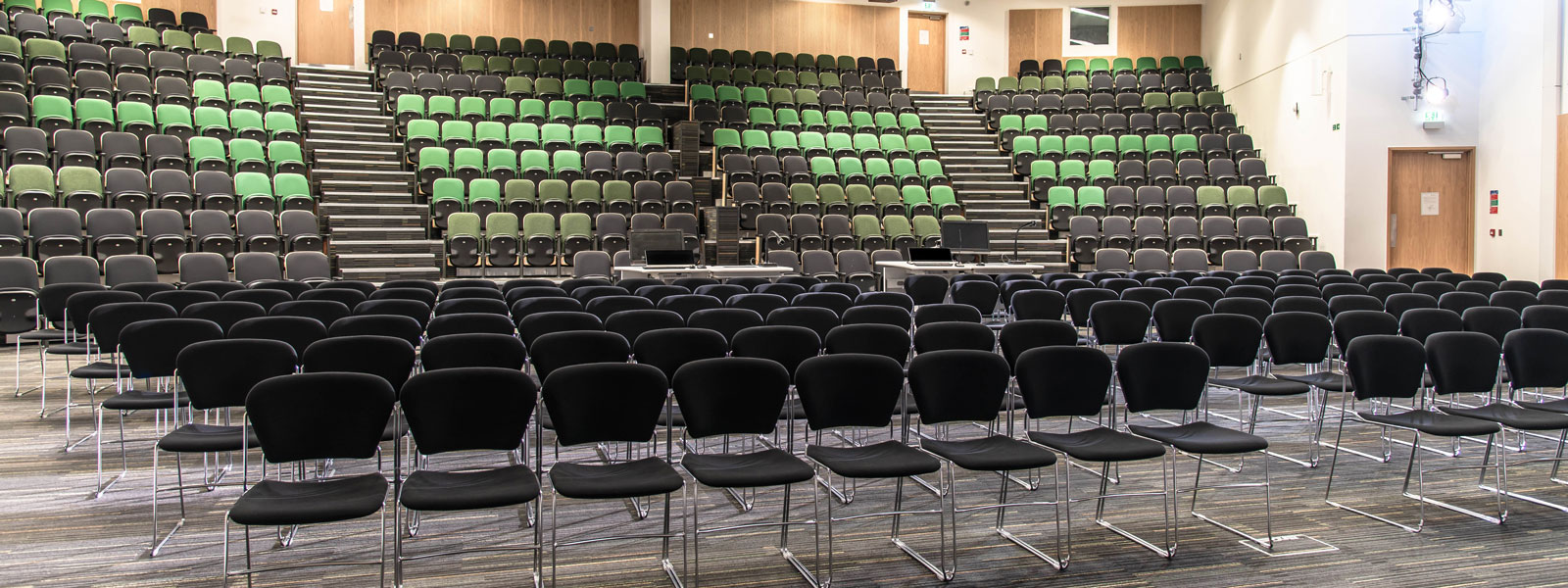 Main Auditorium in the Technology and Innovation Centre.  Photo: Lucy Knott
