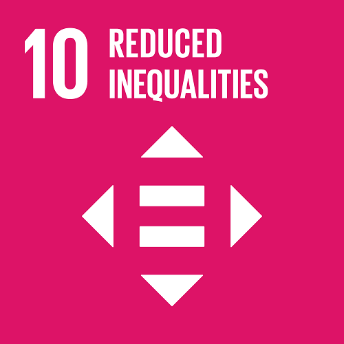 UN SDG 10 - Reduced Inequalities logo