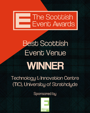 E Awards Best Scottish Venue 2026 Logo