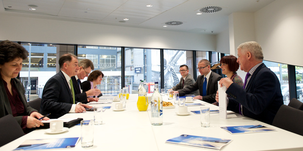 Meeting taking place in the Technology and Innovation Centre