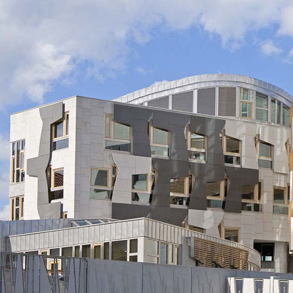 Scottish Parliament building, Edinburgh 