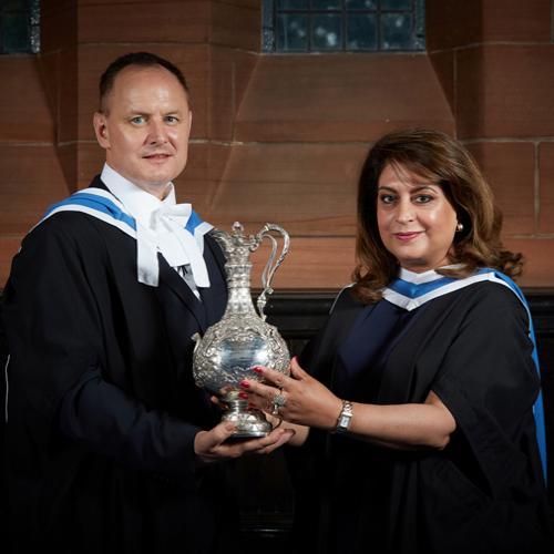 Calum Paterson and Baroness Nosheena Mobarik are Strathclyde Alumni of the Year 2017