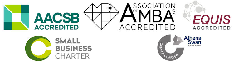 Picture of the 5 logos for SBS accreditation awards
