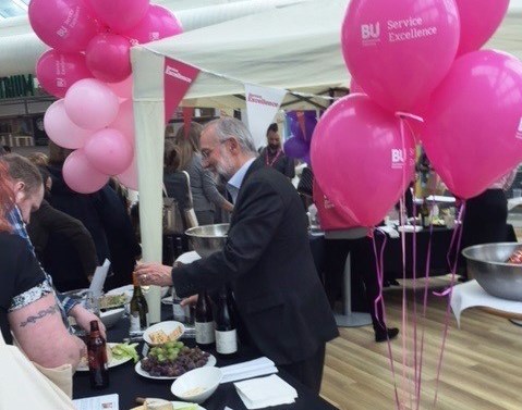 Buffet at an event