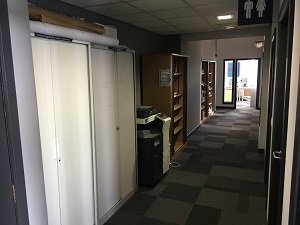 The corridor of the Continuous Improvement offices