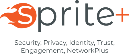 SPRITE+ Security, Privacy, Identity, Trust, Engagement, NetworkPlus logo