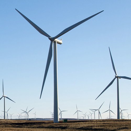 Wind turbine farm