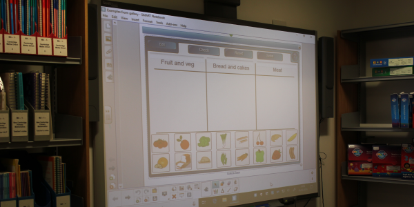 Smartboard in Education Resources Centre