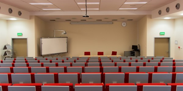 Empty lecture theatre