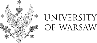 Poland University of Warsaw logo